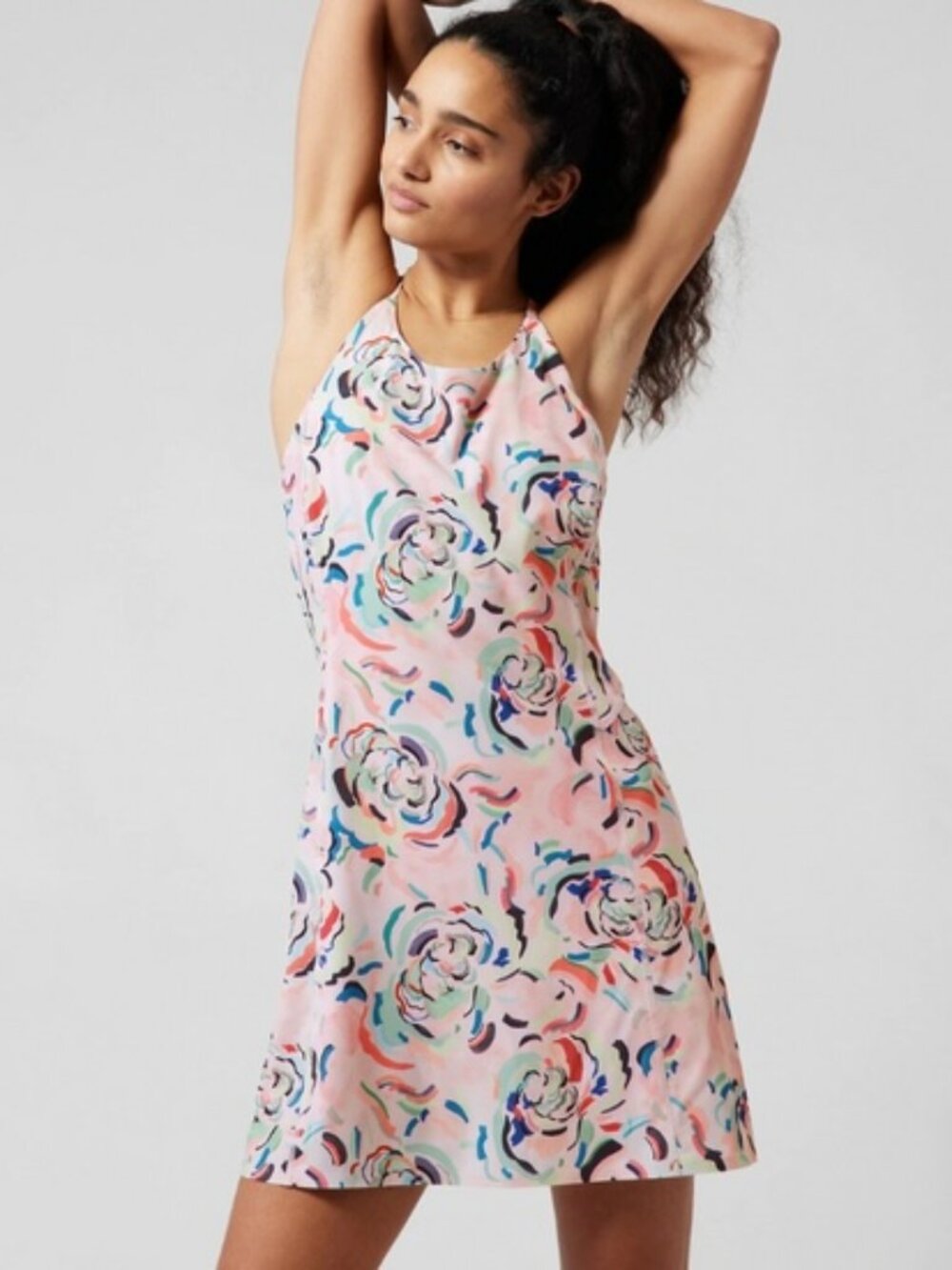 Athleta Infinity Printed Slip Dress